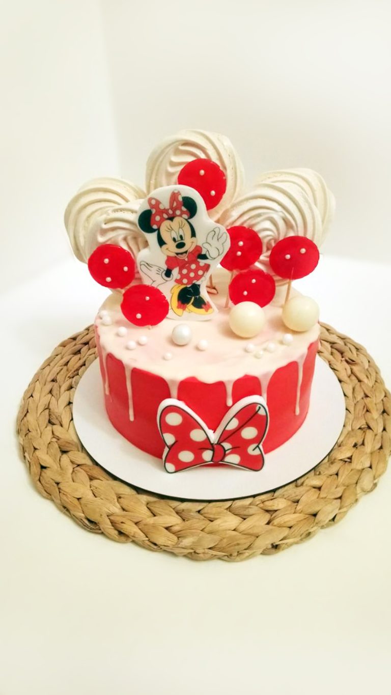 торт дитячий Minni Mouse Мінні Маус Франківськ Буковель