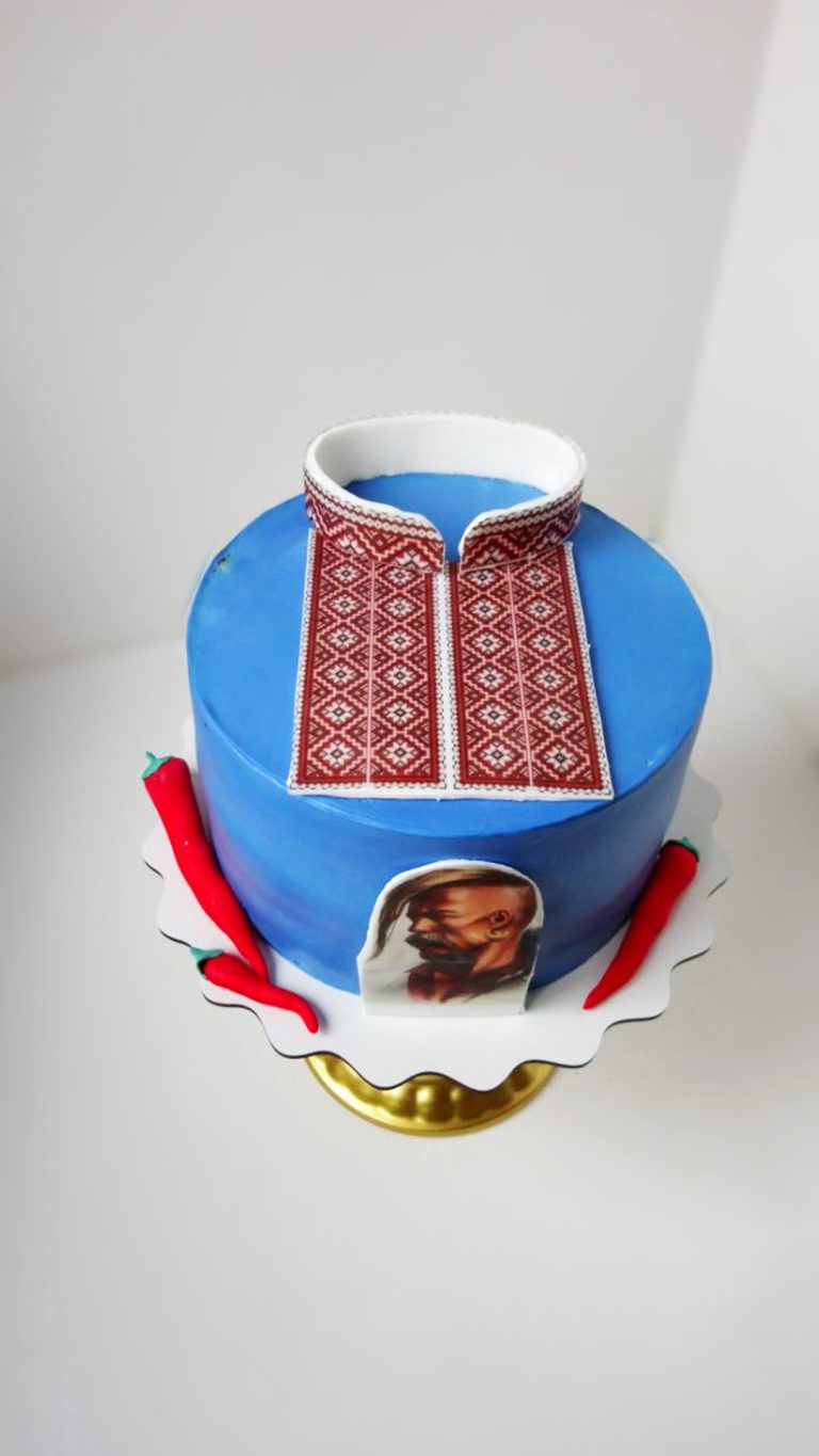 торт для чоловіка подарунок козак Буковель Франківськ