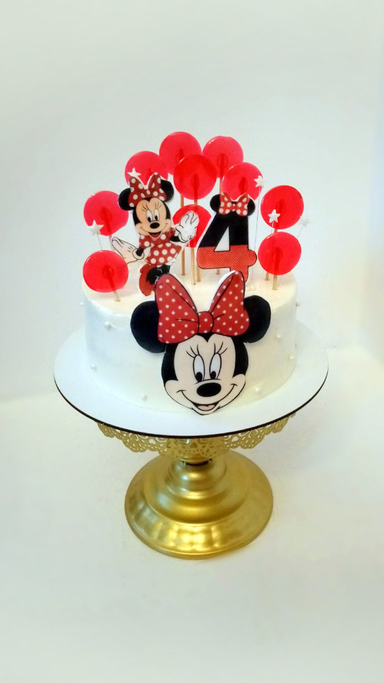 торт подарунок донечці Mini Mouse Bukovel Поляниця
